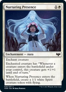 Nurturing Presence (26) [Innistrad: Crimson Vow]