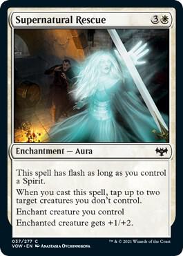Supernatural Rescue (37) [Innistrad: Crimson Vow]