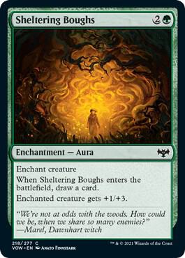 Sheltering Boughs (218) [Innistrad: Crimson Vow]