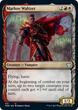 Markov Waltzer (Showcase) (313) [Innistrad: Crimson Vow] [Showcase]
