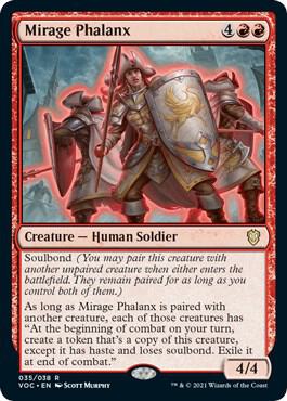 Mirage Phalanx (35) [Crimson Vow Commander]