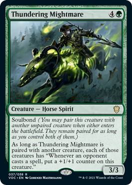 Thundering Mightmare (37) [Crimson Vow Commander]