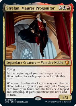 Strefan, Maurer Progenitor (2) [Crimson Vow Commander]