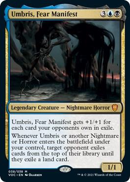 Umbris, Fear Manifest (38) [Crimson Vow Commander]