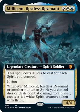 Millicent, Restless Revenant (Extended Art) (39) [Crimson Vow Commander] [Extended Art]