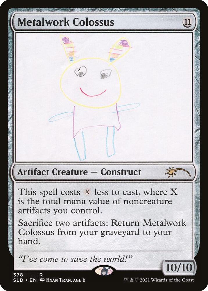 Metalwork Colossus (378) [Secret Lair Drop]