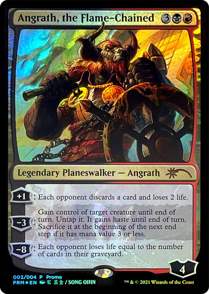 Angrath, the Flame-Chained (3) [Unique and Miscellaneous Promos]