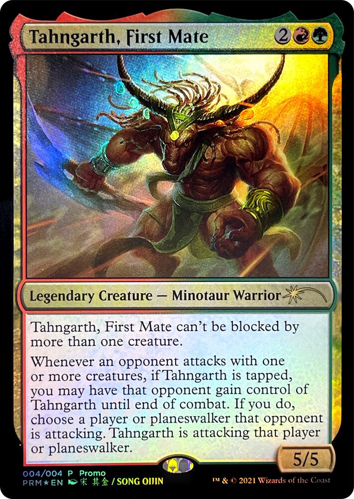 Tahngarth, First Mate (4) [Unique and Miscellaneous Promos]