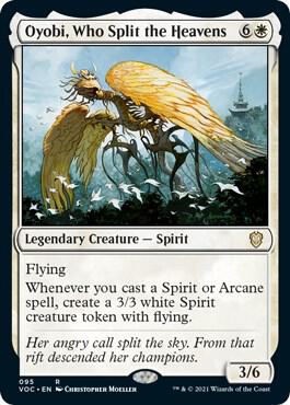 Oyobi, Who Split the Heavens (95) [Crimson Vow Commander]