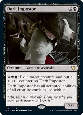 Dark Impostor (127) [Crimson Vow Commander]
