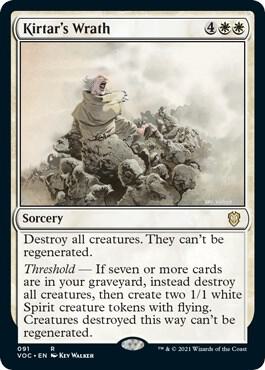 Kirtar's Wrath (91) [Crimson Vow Commander]