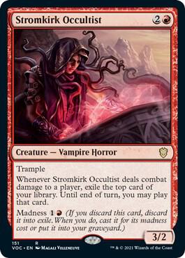 Stromkirk Occultist (151) [Crimson Vow Commander]