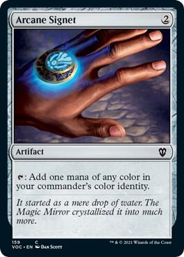 Arcane Signet (159) [Crimson Vow Commander]