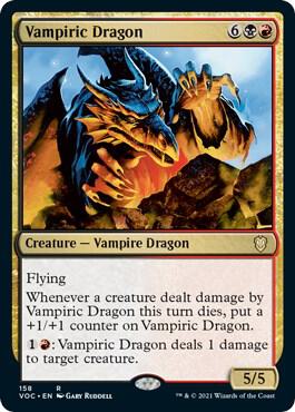 Vampiric Dragon (158) [Crimson Vow Commander]