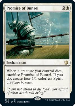 Promise of Bunrei (96) [Crimson Vow Commander]