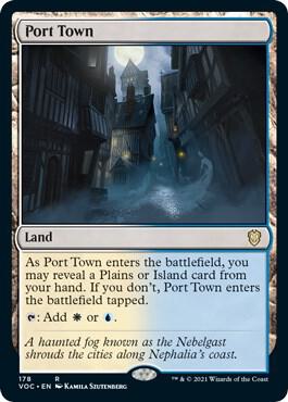 Port Town (178) [Crimson Vow Commander]