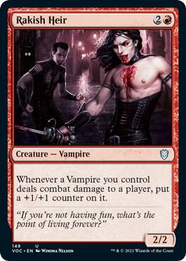 Rakish Heir (149) [Crimson Vow Commander]
