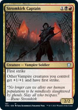 Stromkirk Captain (157) [Crimson Vow Commander]