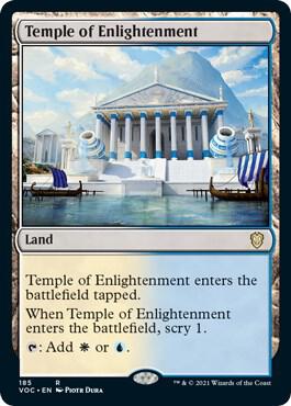 Temple of Enlightenment (185) [Crimson Vow Commander]