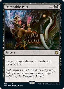 Damnable Pact (126) [Crimson Vow Commander]