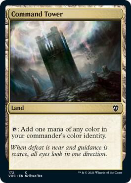 Command Tower (172) [Crimson Vow Commander]