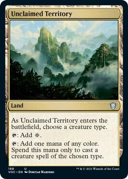 Unclaimed Territory (188) [Crimson Vow Commander]