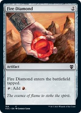 Fire Diamond (164) [Crimson Vow Commander]