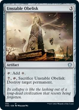 Unstable Obelisk (170) [Crimson Vow Commander]