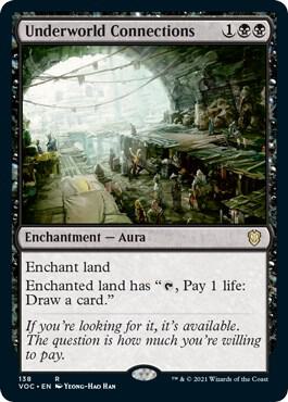 Underworld Connections (138) [Crimson Vow Commander]