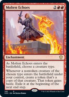 Molten Echoes (148) [Crimson Vow Commander]