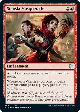 Stensia Masquerade (150) [Crimson Vow Commander]