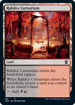 Rakdos Carnarium (180) [Crimson Vow Commander]