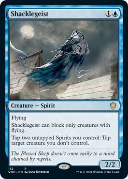 Shacklegeist (112) [Crimson Vow Commander]