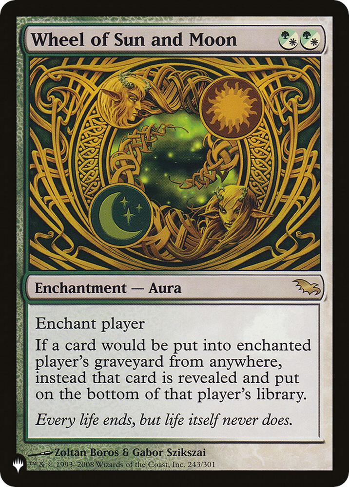 Wheel of Sun and Moon (243/301) [The List]