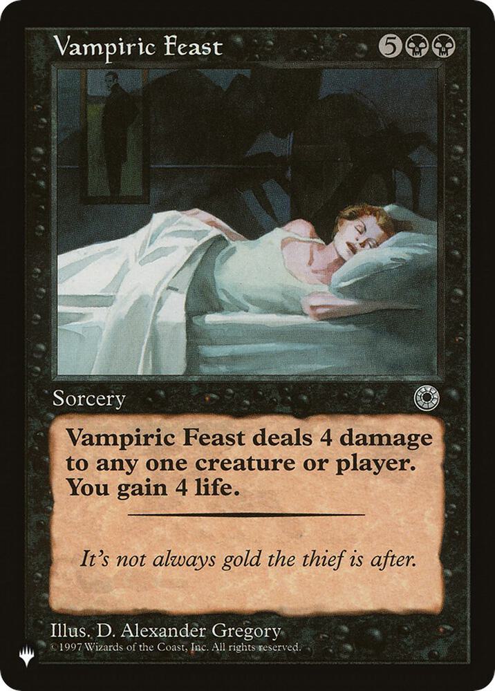 Vampiric Feast (POR-114) [The List]
