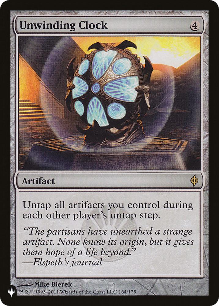 Unwinding Clock (164/175) [The List]