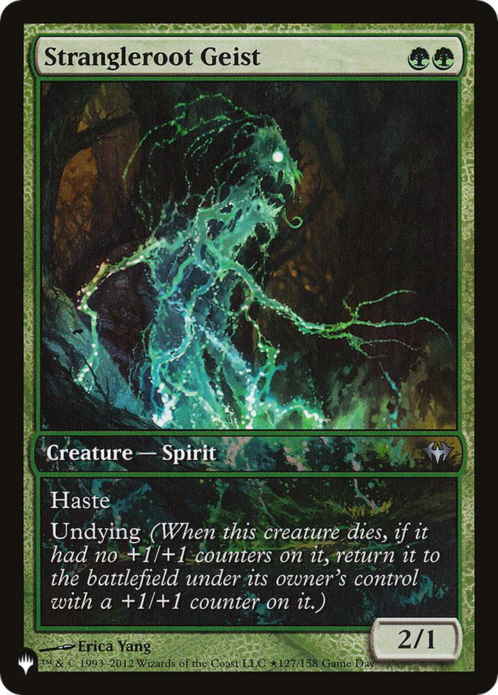 Strangleroot Geist (Game Day Promo) (127/158) [The List]