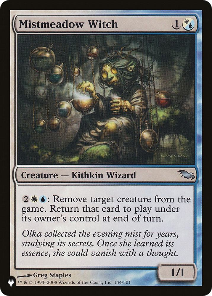 Mistmeadow Witch (SHM) (144/301) [The List]