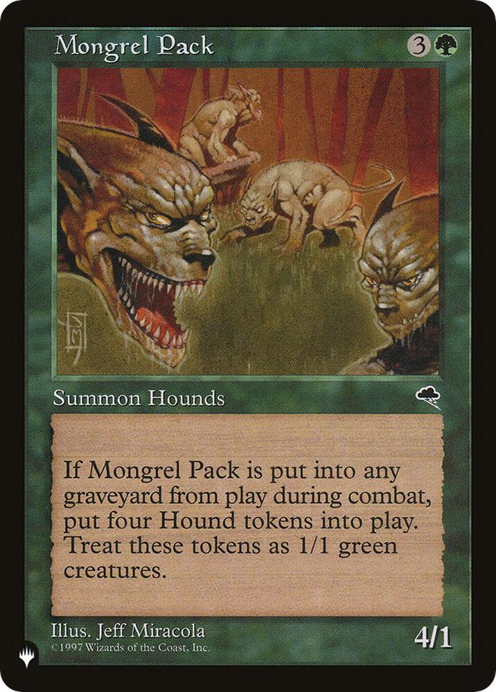 Mongrel Pack (TMP-237) [The List]