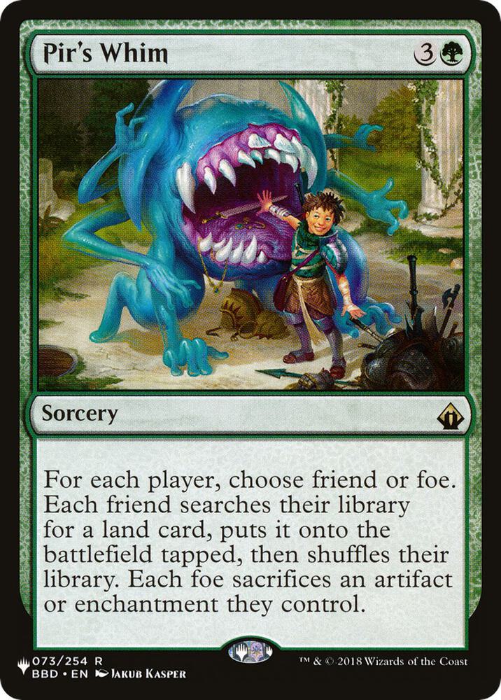 Pir's Whim (073/254) [The List]