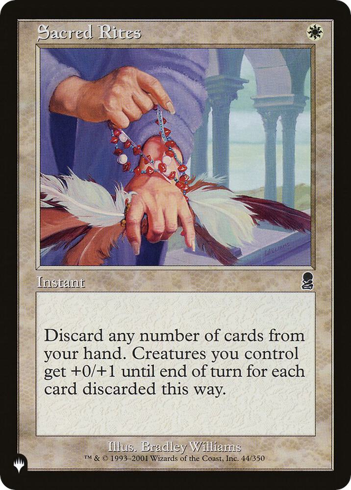 Sacred Rites (44/350) [The List]