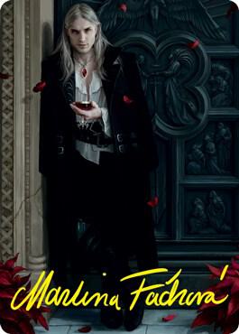 Sorin the Mirthless (1/81) Art Card (Gold-Stamped Signature) [Innistrad: Crimson Vow Art Series]