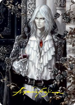 Sorin the Mirthless (2/81) Art Card (Gold-Stamped Signature) [Innistrad: Crimson Vow Art Series]