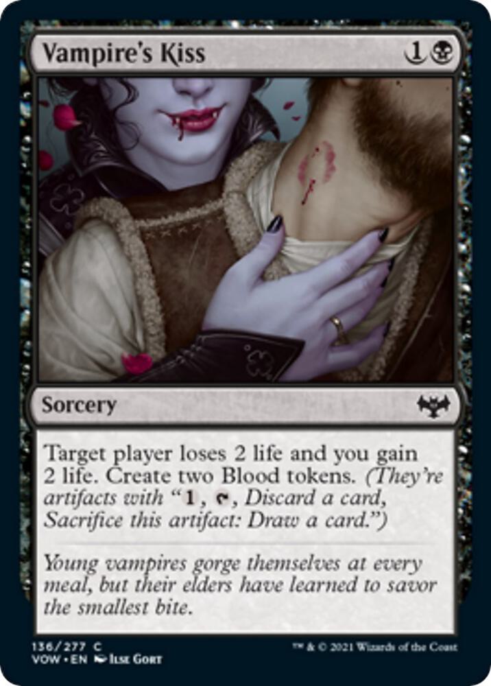 Vampire's Kiss (136) [Innistrad: Crimson Vow]