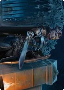 Cemetery Protector Art Card (8) [Innistrad: Crimson Vow Art Series]