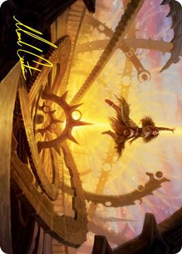 Katilda's Rising Dawn Art Card (Gold-Stamped Signature) (15) [Innistrad: Crimson Vow Art Series]