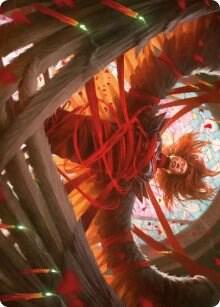 Sigarda's Imprisonment Art Card (16) [Innistrad: Crimson Vow Art Series]
