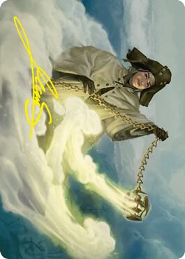 Traveling Minister Art Card (Gold-Stamped Signature) (19) [Innistrad: Crimson Vow Art Series]