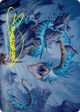 Biolume Serpent Art Card (Gold-Stamped Signature) (20) [Innistrad: Crimson Vow Art Series]