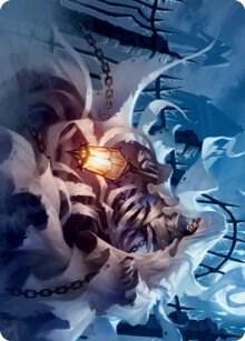 Cemetery Illuminator Art Card (21) [Innistrad: Crimson Vow Art Series]